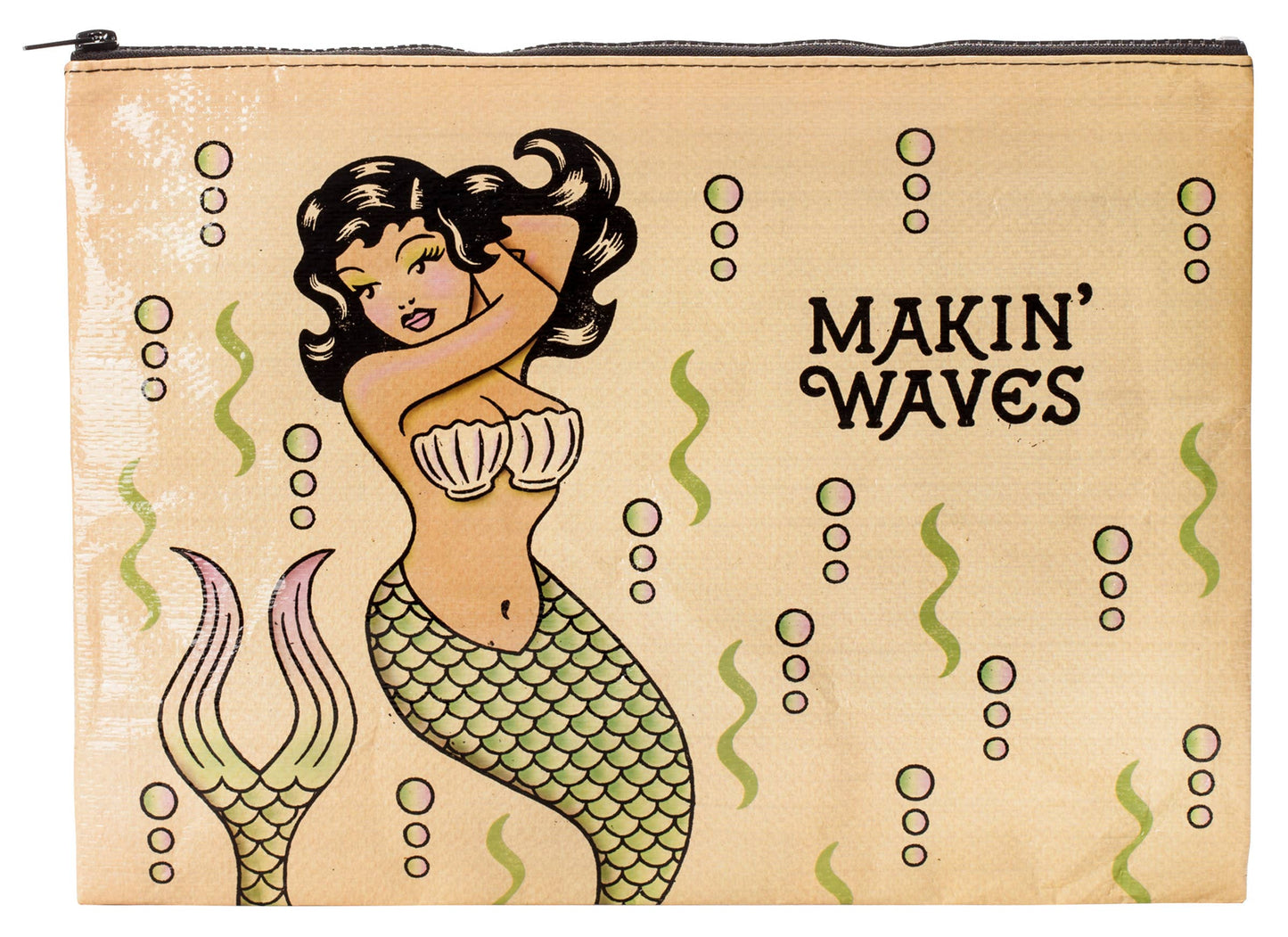 Makin' Waves Zipped Pouch