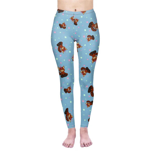 Lightweight Red Panda Leggings