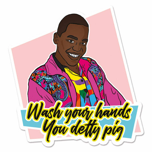 Wash Your Hands Vinyl Sticker