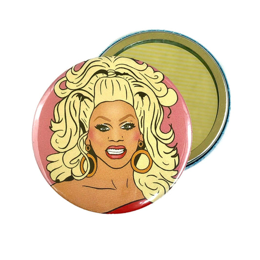 RuPaul Hand Pocket Mirror