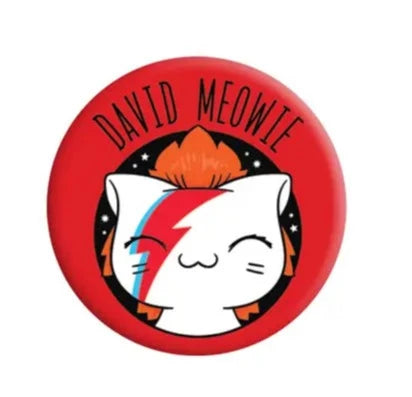 David Meowie Badge