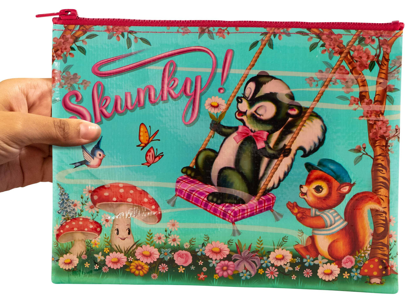 Skunky Zipped Pouch