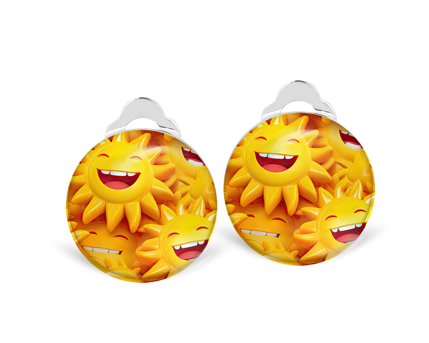 Sunshine Clip on Earrings