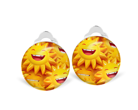 Sunshine Clip on Earrings