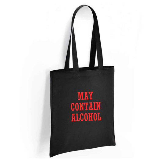 May Contain Alcohol Tote Bag