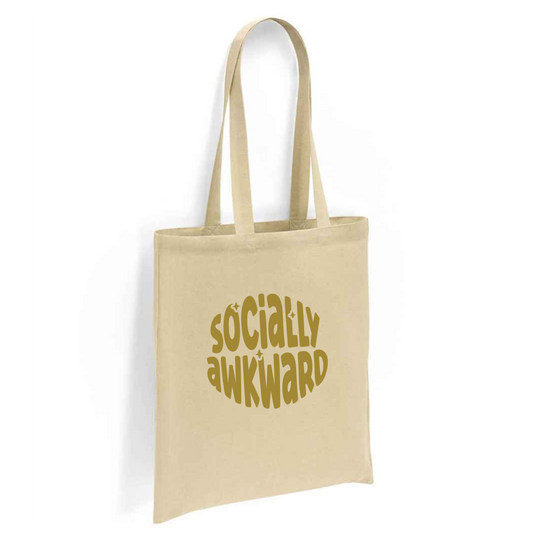 Socially Awkward Tote Bag