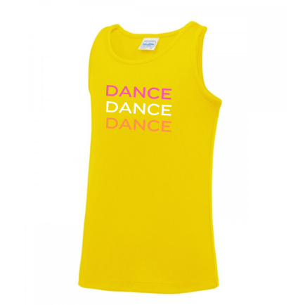 DANCE JJJ Kids Yellow Vest