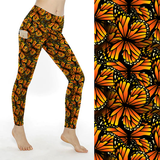 Bright Butterfly Leggings