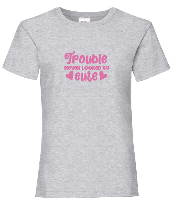 JJJ Trouble Never Looked So Cute Tee