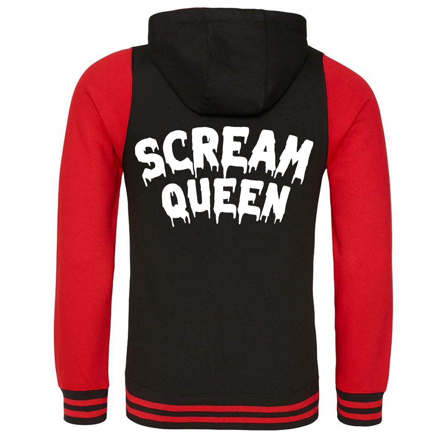 SCREAM QUEEN Unisex Varsity Hoodie