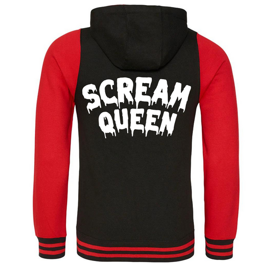 SCREAM QUEEN Unisex Varsity Hoodie