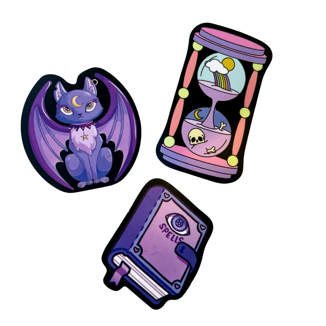 Spooky Kawaii Sticker Set SK060