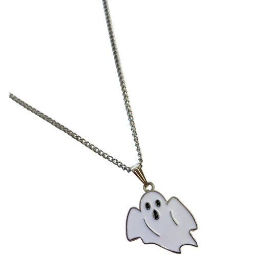 Ghost Charm Necklace