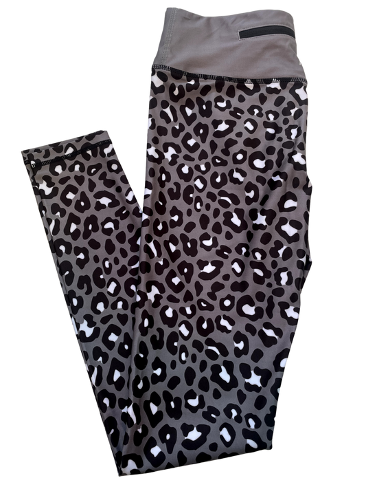 Dark Leopard Active Leggings