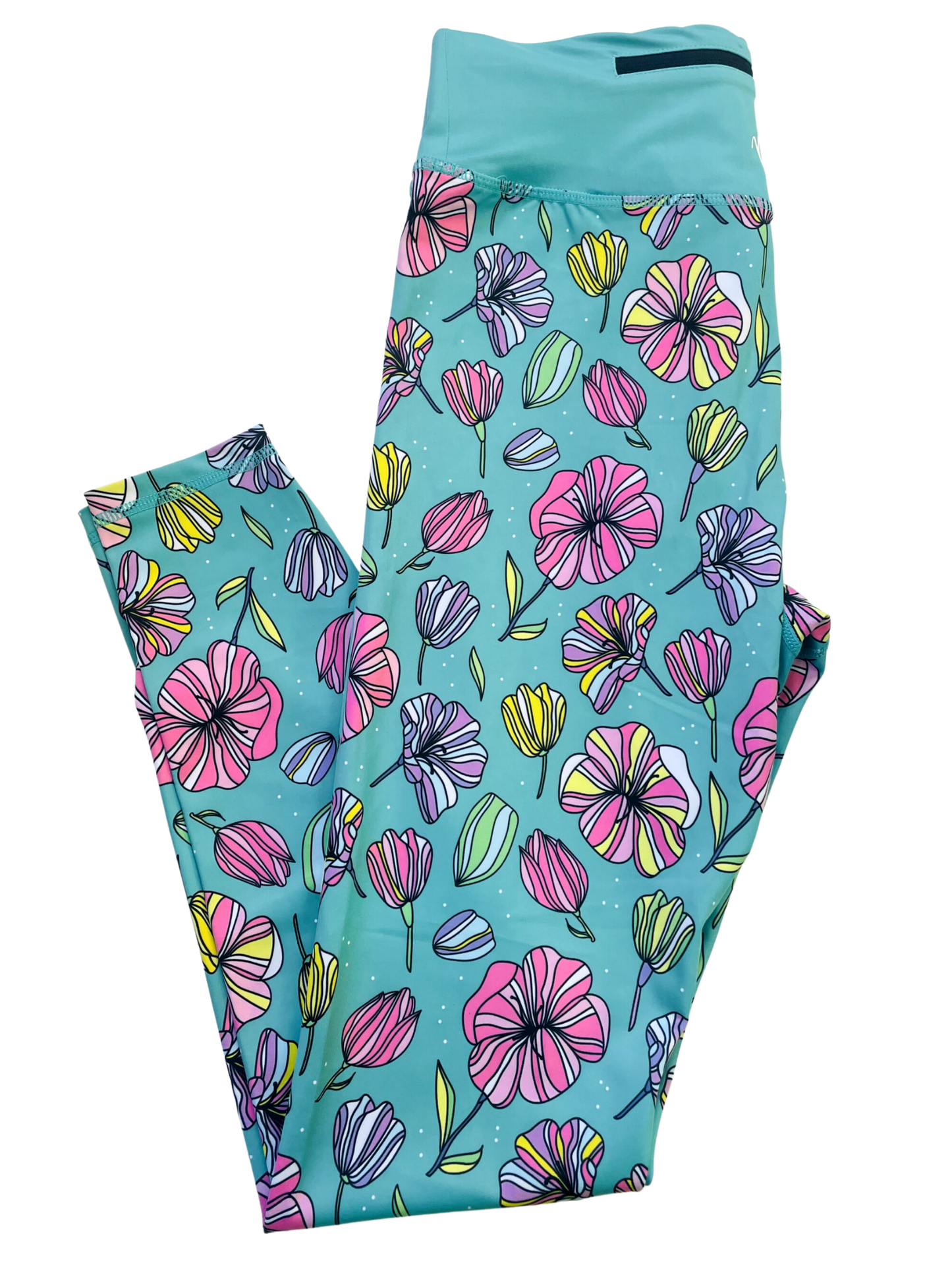 Turquoise Active Leggings