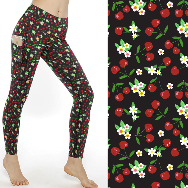 Cherry Leggings