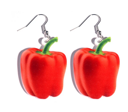 Red Pepper Earrings