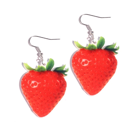 Strawberry Earrings