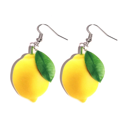 Lemon Earrings