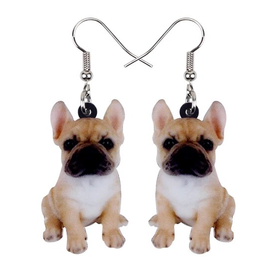 Frenchie Earrings