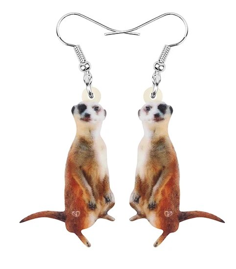 Meercat Earrings