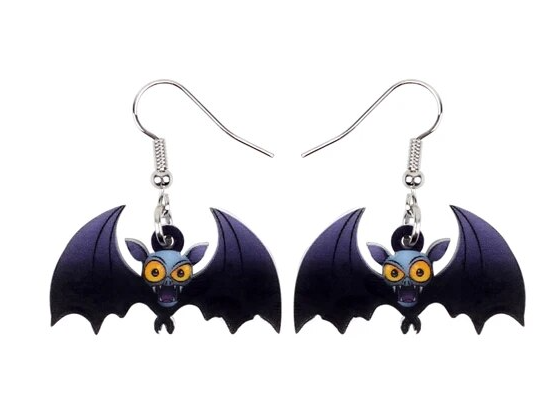 Bat Earrings