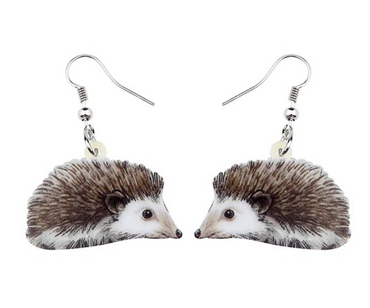 Hedgehog Earrings