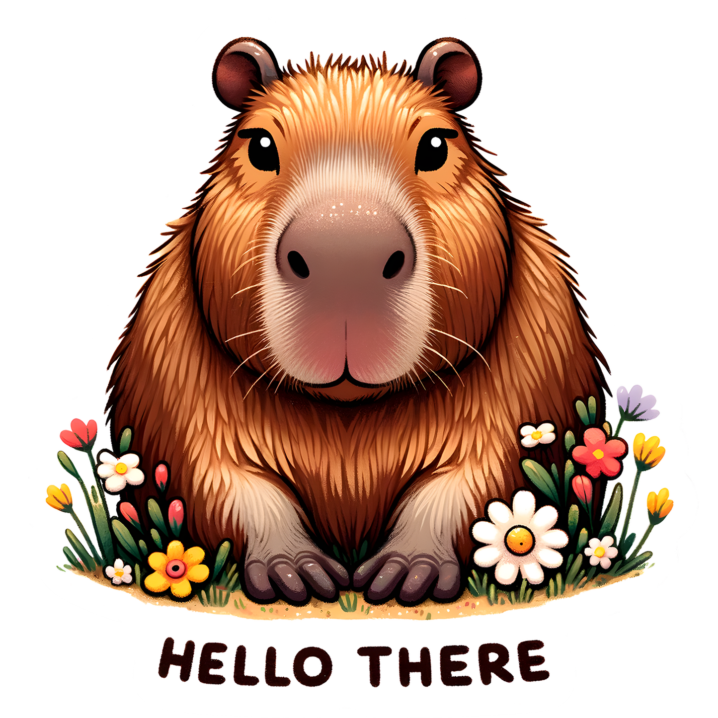 Capybara Sticker