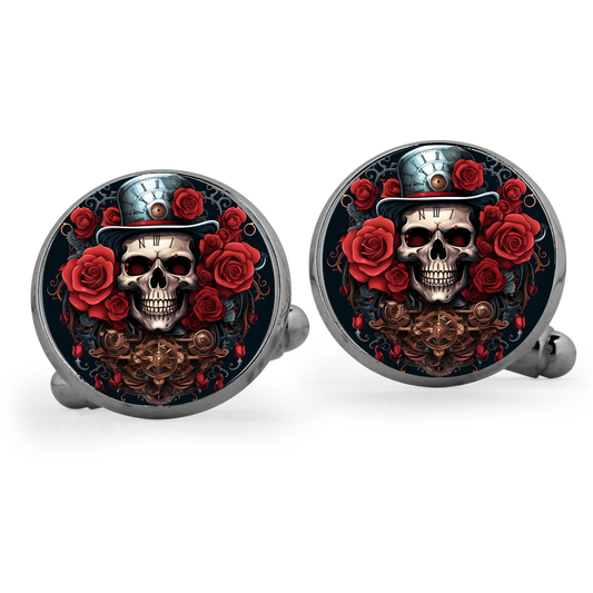 Skull & Roses Cufflinks