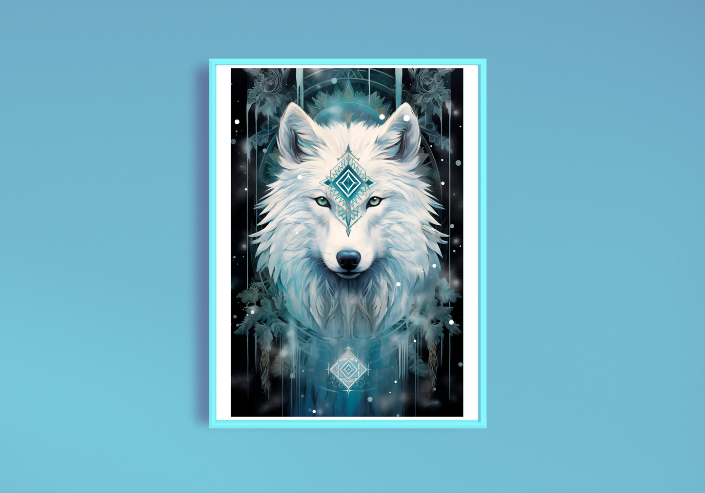 Wolf A Art Print