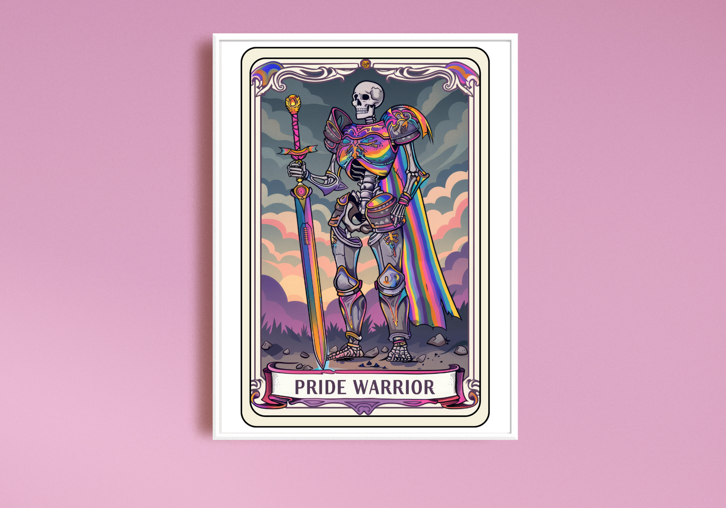 Pride Warrior Art Print