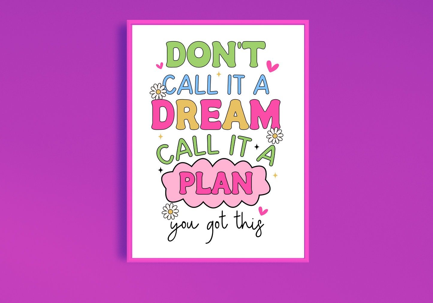 Don't Call It A Dream...Art Print