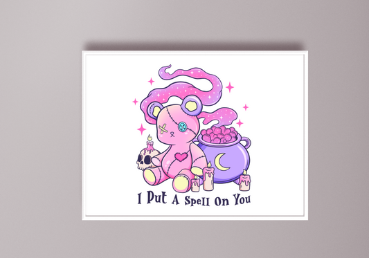 I Put A Spell On You Art Print