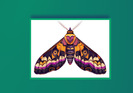 Moth B Art Print