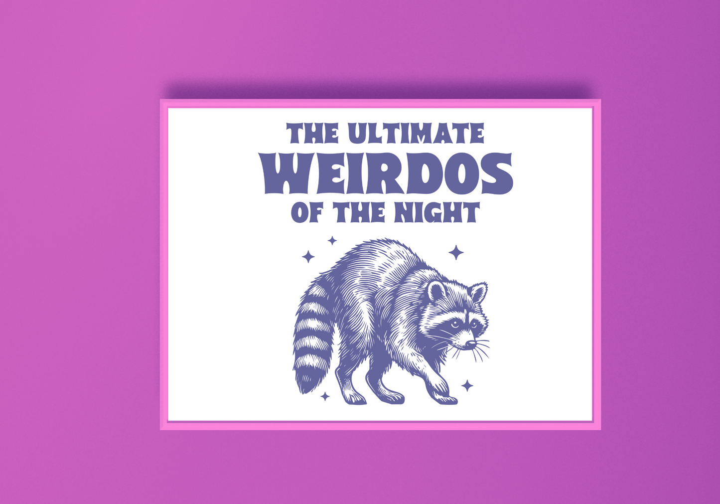 Weirdos Of The Night Art Print