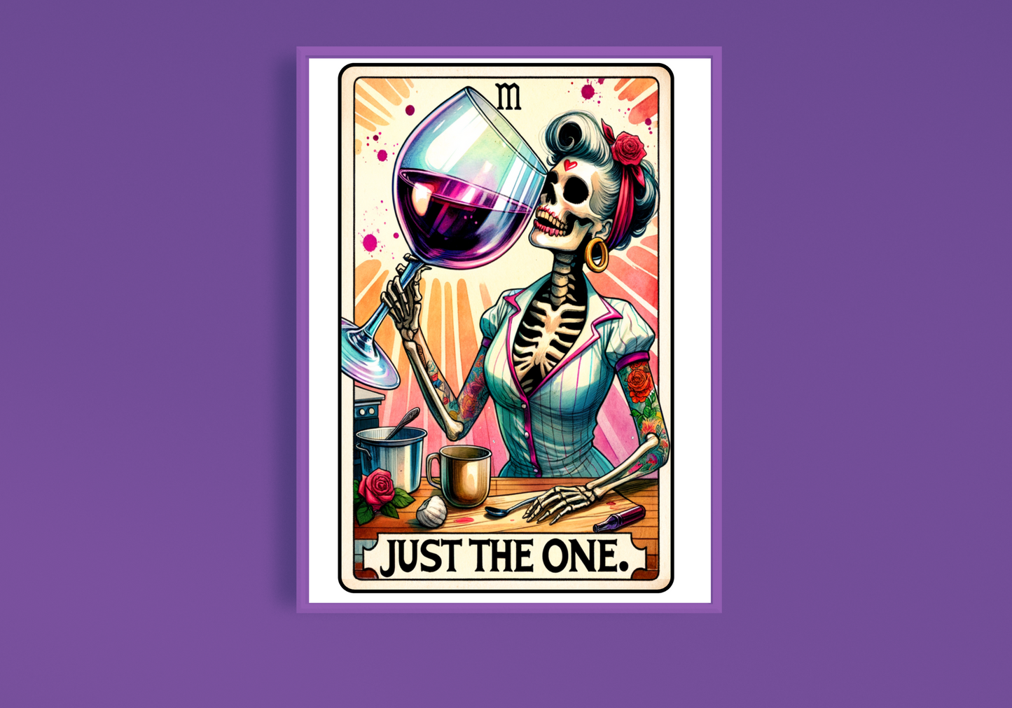 Just The One Tarot Art Print