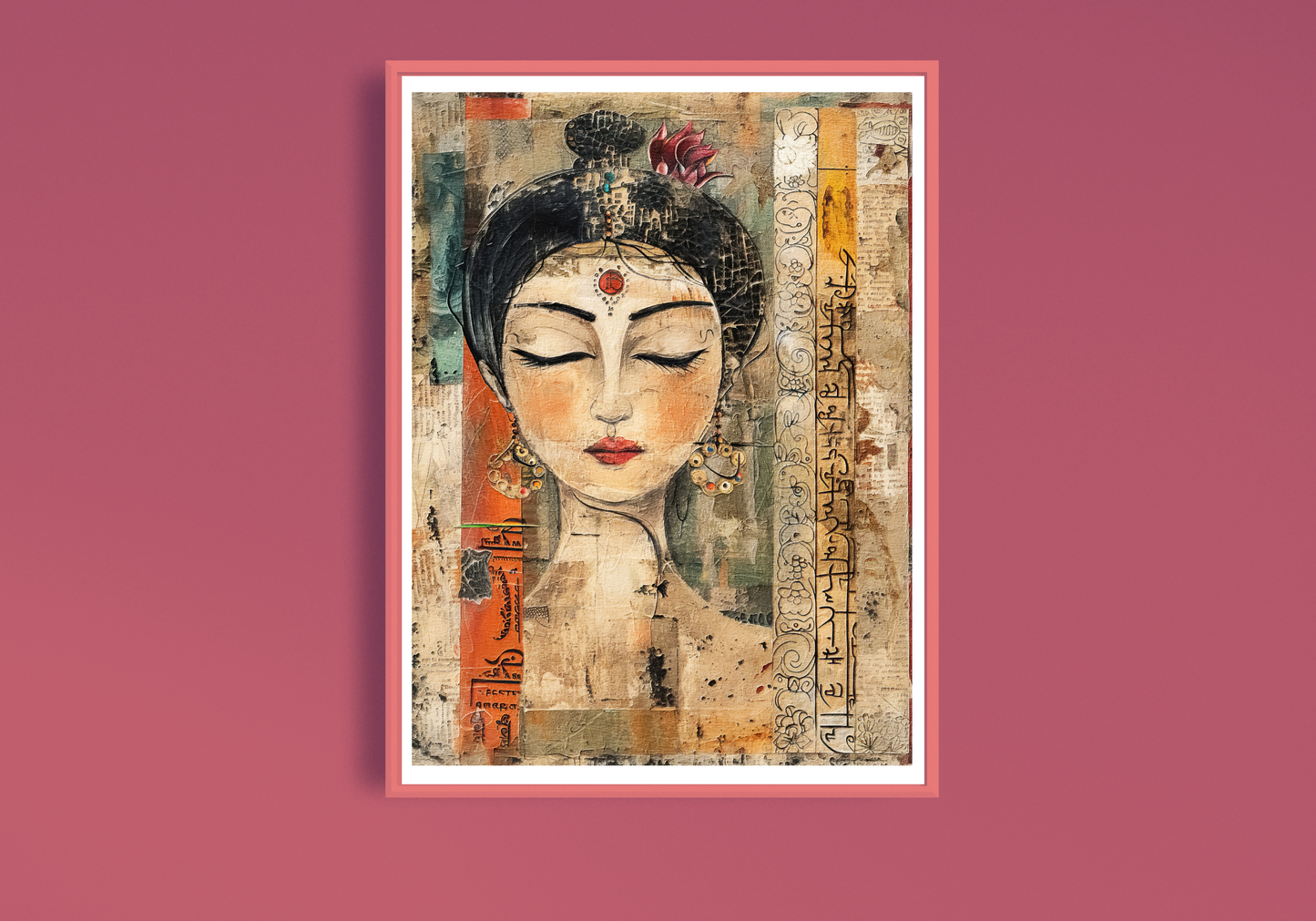 Beautiful Boho B Art Print