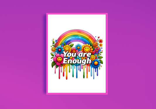 Your Are Enough Art Print