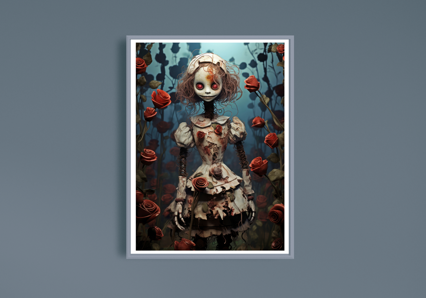 Possessed Doll A Art Print