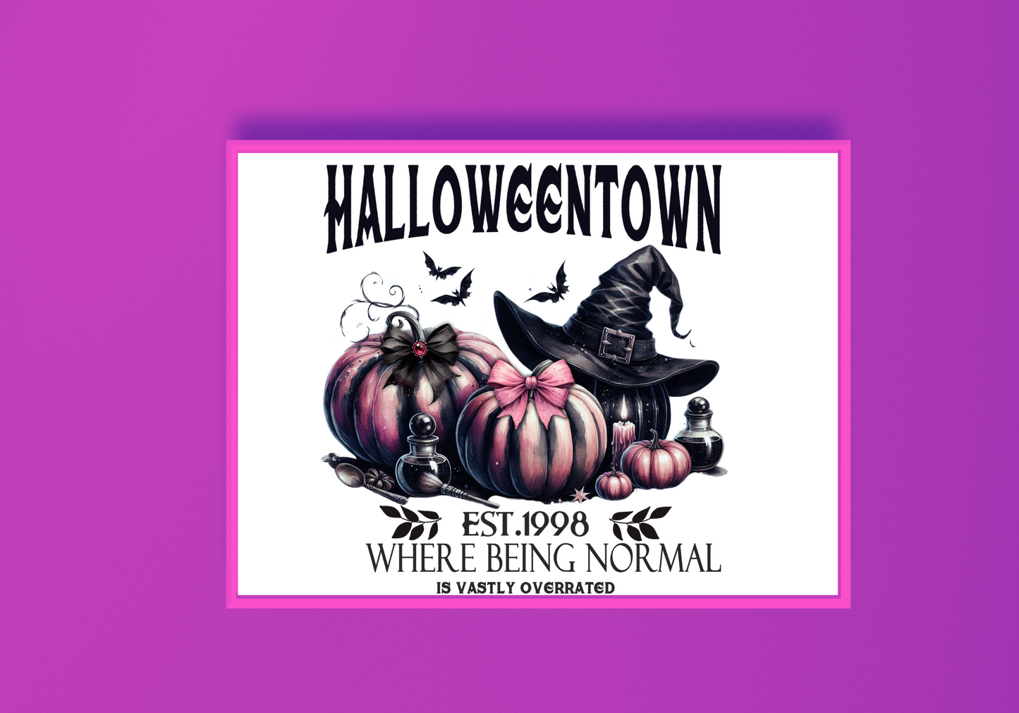 Halloweentown Art Print