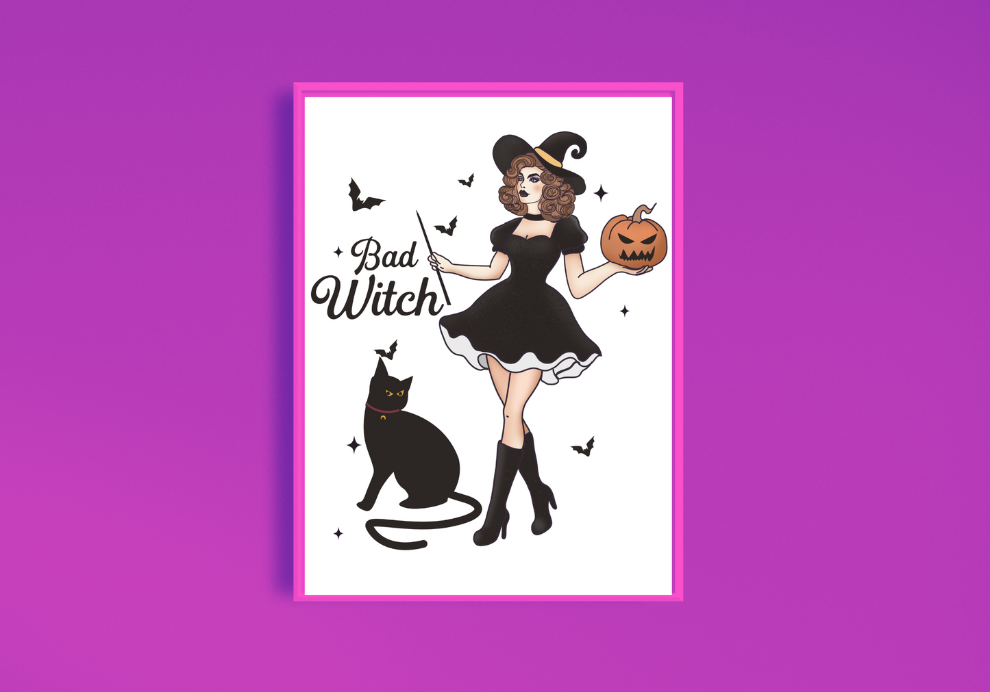 Bad Witch Art Print