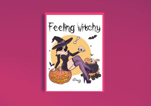 Feeling Witchy Art Print