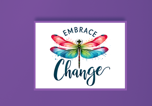 Embrace Change Art Print