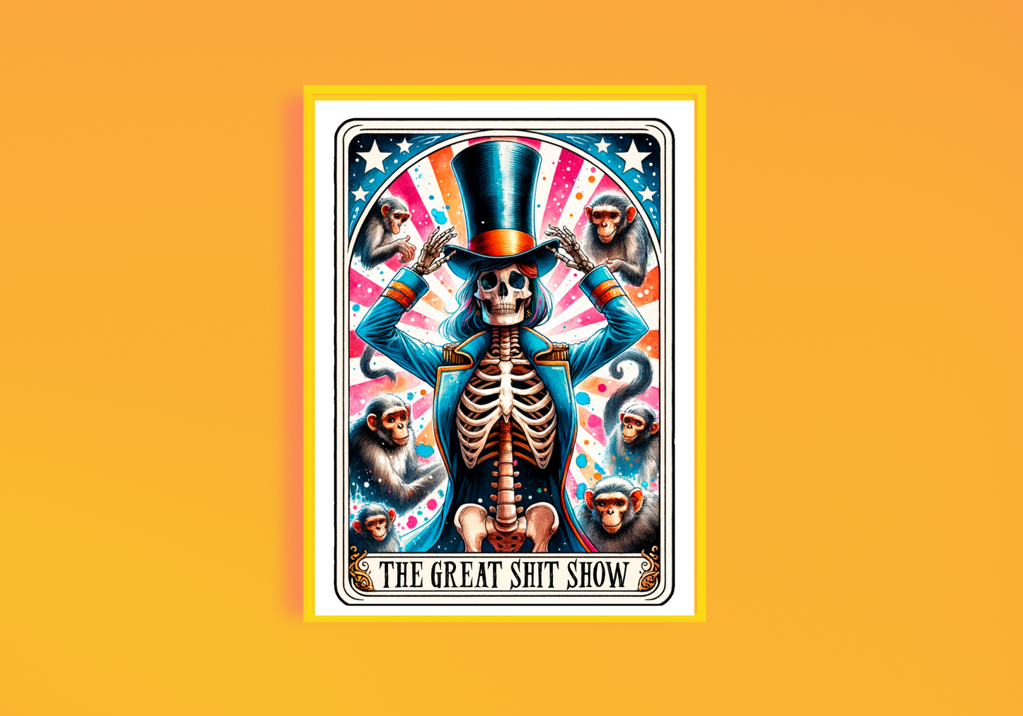 The Great Shit Show Art Print