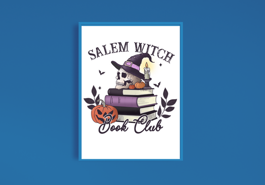 Salem Witch Book Club Art Print