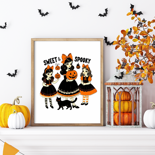 Sweet & Spooky Art Print