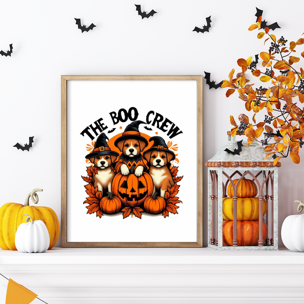 The Boo Crew Art Print