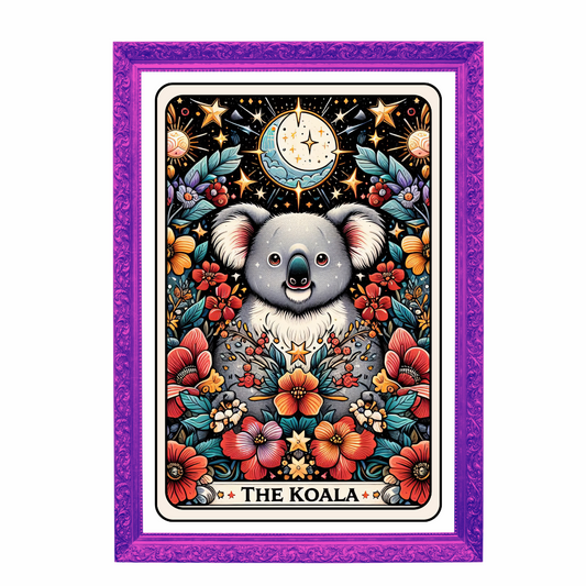 The Koala Tarot Card Art Print