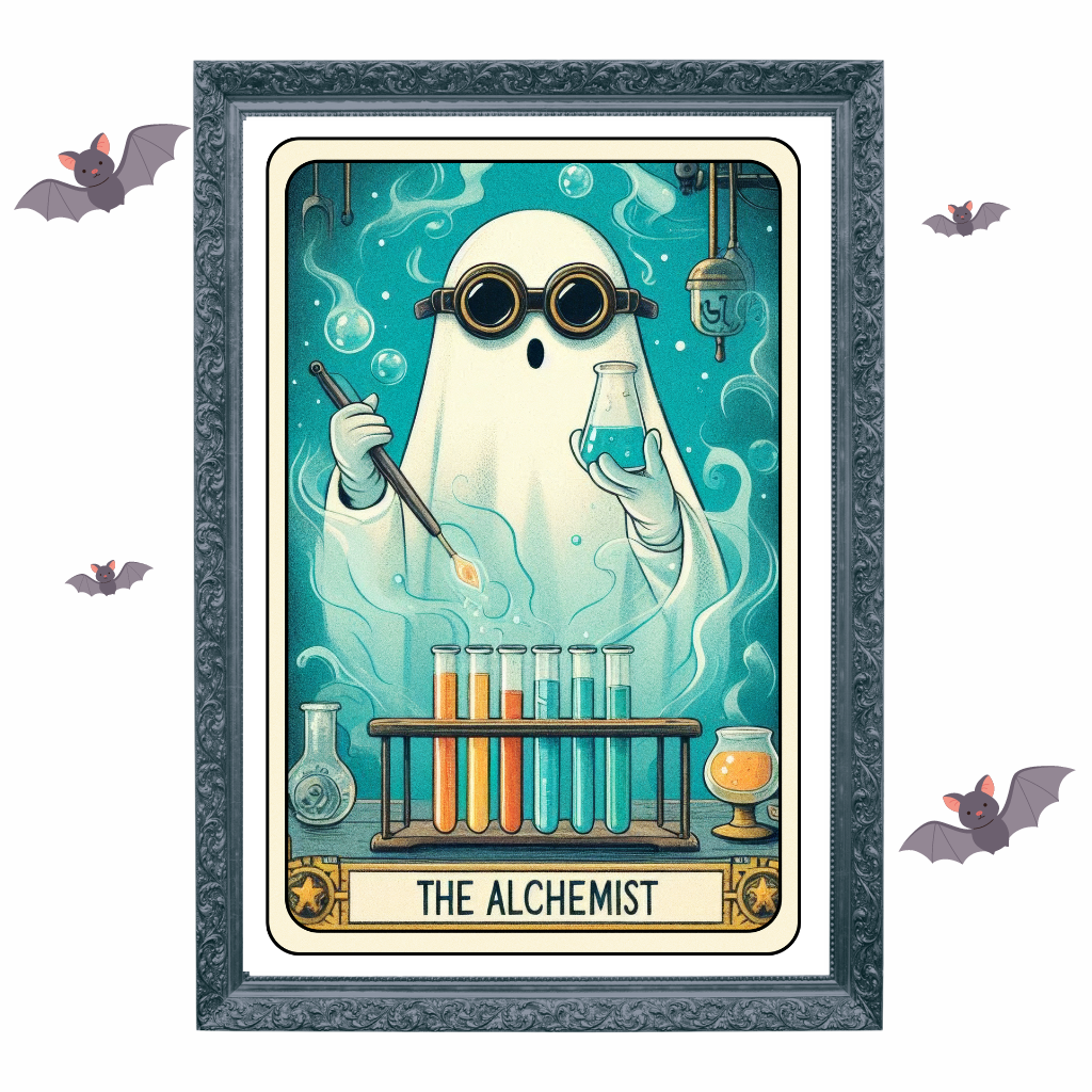 The Alchemist Card Art Print