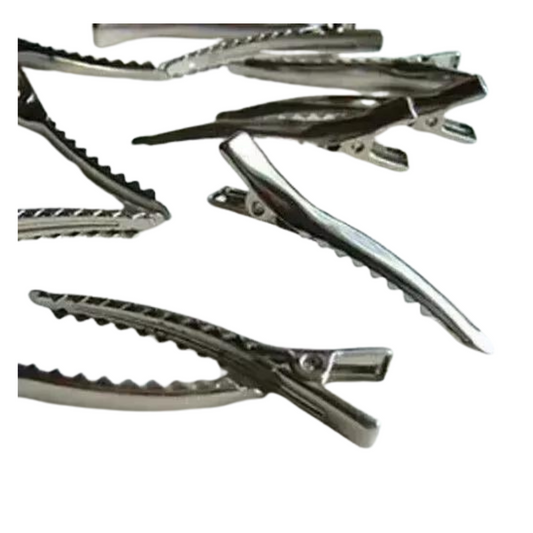 10 x 40mm Crocodile Clips to Make Your Own Hair Clips